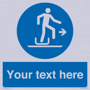 Custom Alighting from a toboggan to the right